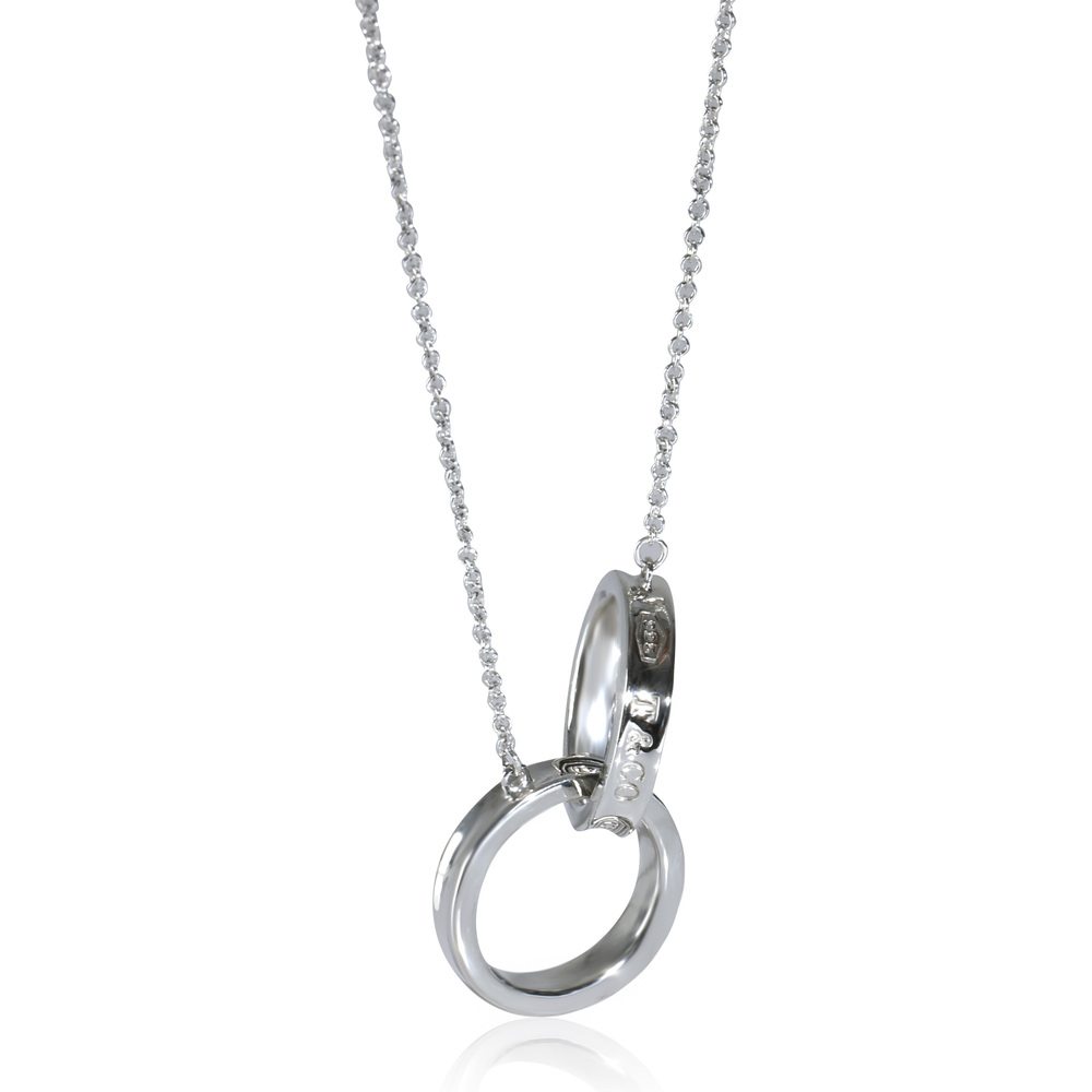 Tiffany & Co. Sterling Silver 1837 Circle Pendant